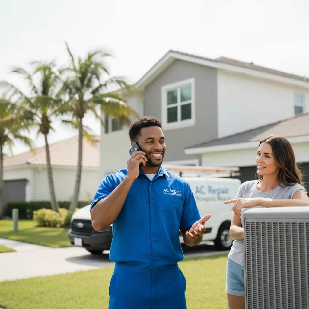 AC Repair Pompano Beach customer support in Daniels
